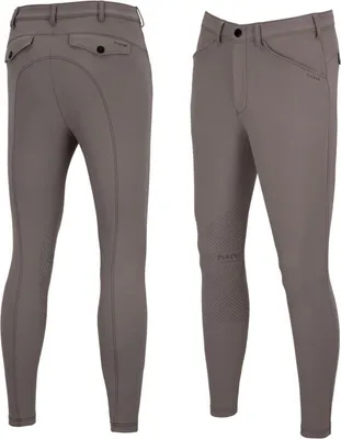 Produktbild von Pikeur Herrenreithose, Reithose " PK_NEW RODRIGO " Siebdruck Kniebesatz, Kniegrip Größe - 52 Farbe - steelgrey
