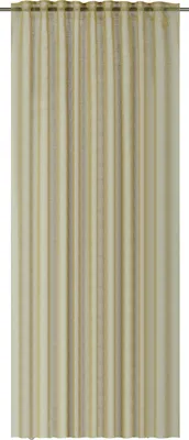 Produktbild von Elbersdrucke Vorhang mit verdeckten Schlaufen Liem 02 curry halbtransparent 255x140cm 201845 Wohnzimmmer Schlafzimmer Flur Küche