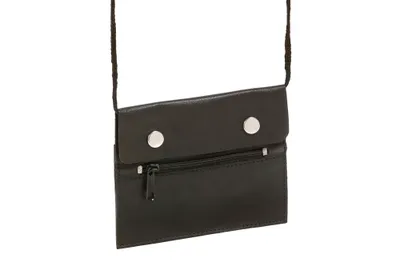 Produktbild von LEAS Brustbeutel Echt-Leder, schwarz Travel-Line