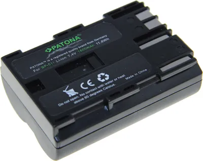 Produktbild von PATONA 1210, Universal, 1600 mAh, 7,4 V, Lithium-Ion (Li-Ion)
