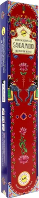 Produktbild von Indian Heritage Räucherstäbchen Sandelholz Sandalwood 1x15gr indische Duftmischung