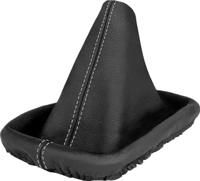 Produktbild von Schaltsack Naht grau Schaltmanschette für BMW e30,34,36 in Schwarz