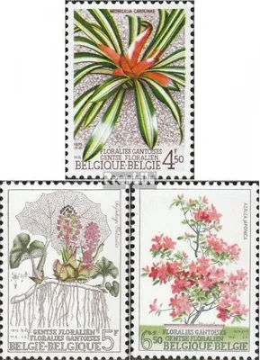 Produktbild von Briefmarken Belgien 1975 Mi 1799-1801 (kompl.Ausg.) postfrisch Blumenschau