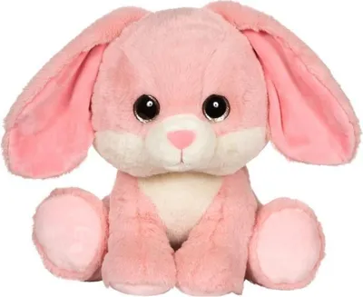 Obrázek produktu pro Plyšové zvířátko králík, Puppy Eyes Pets, růžové, 22 cm, Gipsy Toys