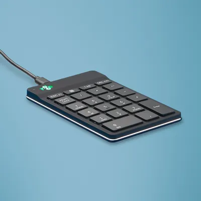 Produktbild von R-Go Nummernblock Numpad Break verkabelt schwarz