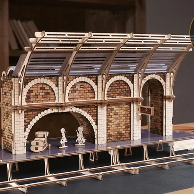 Produktbild von Harry Potter Bahnsteig 9 ¾ aus Holz