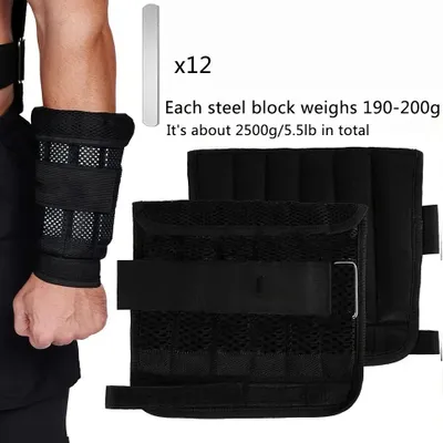 Immagine prodotto di Gilet di peso, vestibilità regolabile, strumento di allenamento versatile, mano da 3 kg
