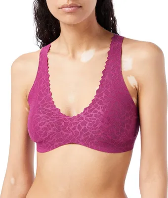 Produktbild von sloggi ZERO Feel Lace 2.0 Bralette Leicht gepolsterte Cups, Kein Abzeichnen unter Kleidung, Ideale Bewegungsfreiheit