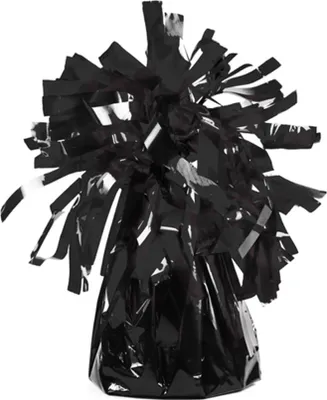 Produktbild von Folat Ballongewicht für Heliumballons, Schwarz, 150g, ca. 12 cm Höhe, mit fester Öse