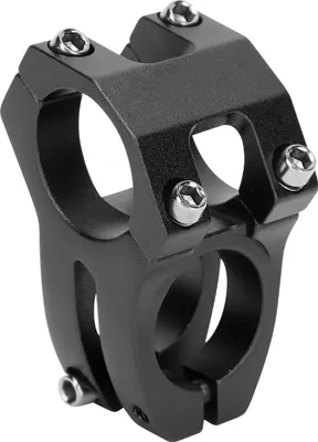 Zdjęcie produktu dla Wspornik kierownicy roweru górskiego Lunje Aluminium Hollow 31,8 x 35 mm czarny
