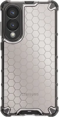 Produktbild von Avizar, Stoßfeste Hülle für Samsung S25 Edge verstärkten Ecken und Rauchfinish, Schwarz