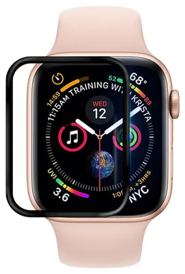 Obrázek produktu pro Pro Apple Watch 4. a 5. generace 40 mm Černé ochranné příslušenství Měkká fólie