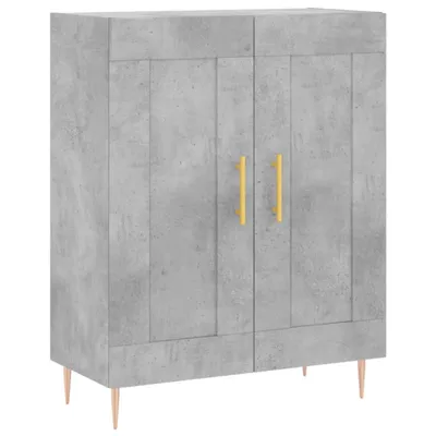 Produktbild von "WINTER SALE"Sideboard - elegante Design - Mehrzweckschrank - Betongrau 69,5x34x90 cm Holzwerkstoff - Kommoden NEU6871155