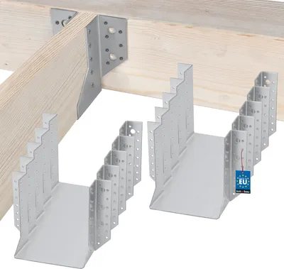 Obrázek produktu pro KOTARBAU® sada 10 závěsů pro trámy typ A 160 mm dřevěný spojovací prvek pro vnější stavební konstrukce