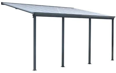 Produktbild von osoltus Terrassendach XXL 618 cm Veranda Anbau Terrassenüberdachung Anthrazit
