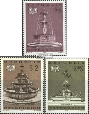 Produktbild von Briefmarken Österreich 1972 Mi 1382-1384 (kompl.Ausg.) gestempelt Kunstschätze
