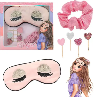 Produktbild von Depesche 12345 - TOPModel Schlafmaske 1 Set BEAUTY and ME - Geschenke fuer Maedchen