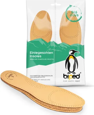 Produktbild von biped Ledereinlegesohle mit Naturkork z2229(42)