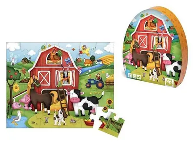 Produktbild von EurekaKids Bauernhof-Puzzle