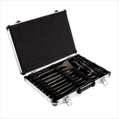 Image de Makita D-21200 Jeu de forets et burins SDS-Plus - 17 pièces.