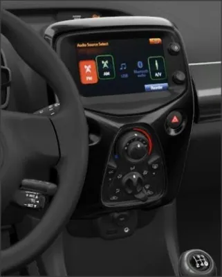 Image de TOYOTA Aygo Tableau de bord plaque de graisse noir 211 55405-0H060-C0 OE