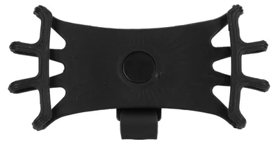 Produktbild von 360°Handyhalter aus Silikon für Fahrrad, Motorrad, stoßfeste Fahrradlenker-Ständerhalterung