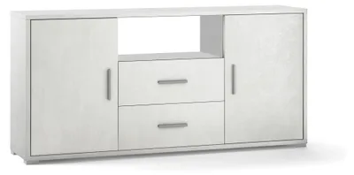 Immagine prodotto di Mobile 2 Ante 2 Cassetti 174x84x41 cm Ossido Bianco