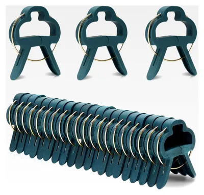 Produktbild von 50 Stück kleine Pflanzenclips, Pflanzklammern für Kletterpflanzen, Tomatenclips, Pflanzenrankhilfe