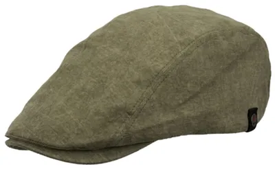 Balke leichte Flatcap im Washed-Cotton-Look 100% Baumwolle in grün