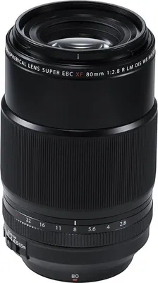 Zdjęcie produktu dla Fujifilm XF 80mm F2.8 R LM OIS WR Macro, Obiektyw makro, 16/12, Fujifilm XF, Automatyczne ustawienie ostrości