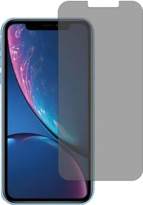 Produktbild von Smartphonica Privatsphäre Bildschirmschutz für iPhone XR gehärtetes Glas