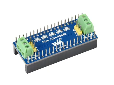 Produktbild von WaveShare 2-Channel RS485 Module for Raspberry Pi Pico SP3485 Transceiver UART To RS485