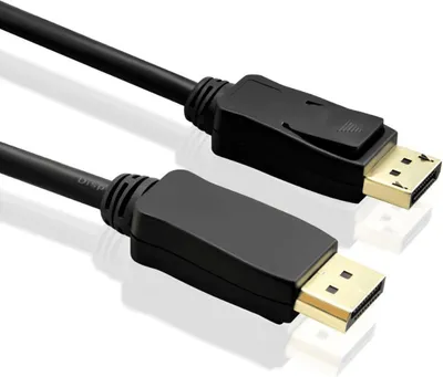 Produktbild von STANDARD DisplayPort Kabel, v1.4, DP ST - ST, schwarz, 1 m
