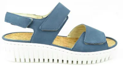 Produktbild von Waldläufer H-Willow DENVER denim Sandale Blau in Gr. 39