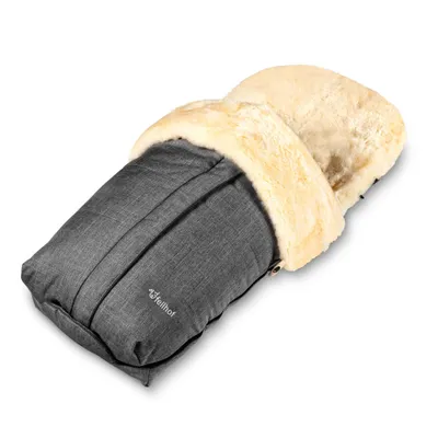 Produktbild von Fellhof Kinderwagen-Fellsack Lammfell-Fußsack Cortina graphiti-melange