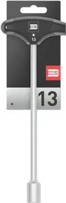 Produktbild von INBUS® 71949 T-Griff Außensechskant Steckschlüssel 13mm, mit HybridTouch — Germany