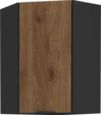 Produktbild von Eck-Hängeschrank Monza nussbaum 60x60 GN-90 1F (45°)