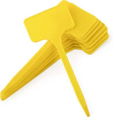 Imagen del producto de Clavijas para plantas de 150 mm, paquete de 10 unidades, para etiquetar verduras y hierbas