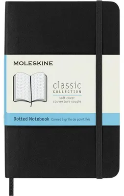 Obrázok produktu pre Moleskine 805-12-7289-273-4, Jednofarebné, Čierna, 70 g/m², v mäkkom viazaní, Dospelý
