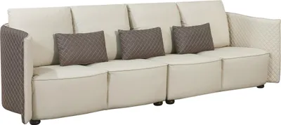 Produktbild von Sofa Couch Polster Sofas 5 Sitzer Textil big xxl Wohnzimmer Couchen Leder 310cm