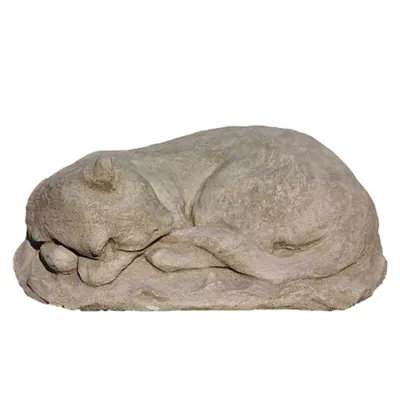 Produktbild von Schöne Katze für Ihren Garten die Terasse zur Dekoration aus Steinguss Neu Frostfest Witterungsbeständig Tierfigur zur Gartengestaltung SU-732