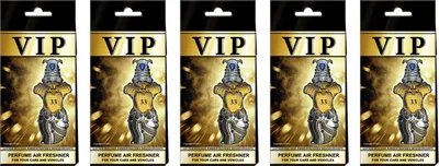 Produktbild von 5x Auto Duft VIP-33, Lufterfrischer Auto,Duftbaum auto,Auto zubehör,Duftspender