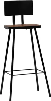 Obrázok produktu pre vidaXL Barhocker 2 Stk. Massives Altholz