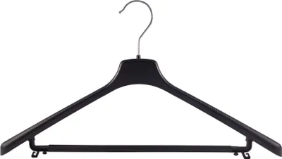 Produktbild von Kleiderbügel mit Steg Anzugbügel 45 cm schwarz WA45Sb NEU 15 Stück