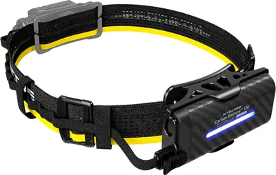 Productafbeelding van Nitecore Carbon 12K verlengbatterij met hoofdband - Zwart/Geel