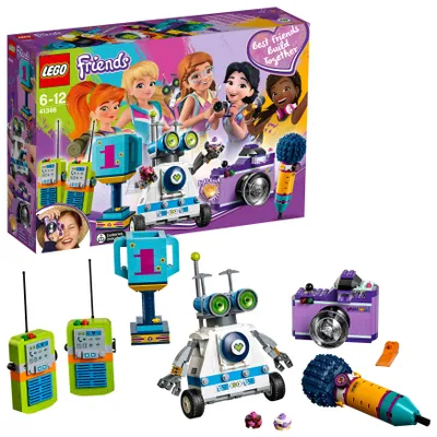 A LEGO Friends Friendship Box set is displayed, showing the box and the contents laid out.
