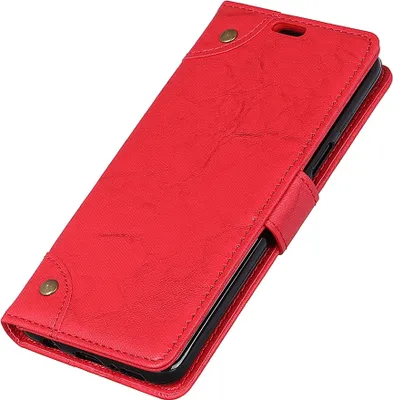 Produktbild von Mobigear Ranch  Motorola One Power Hülle Klapphülle Geldbörse - Rot