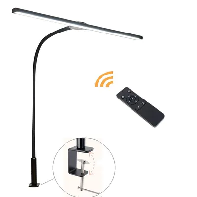 Produktbild von LED Tischlampe fürs Büro & Lernen,dimmbar, augenschonend, mit Timer & Fernbedienung