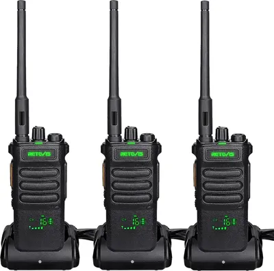 Produktbild von Retevis RT86 Funkgerät, Walkie Talkie mit Großer Reichweite, Hohe Leistung, 2600 mAh Wiederaufladbar, Bildschirm, für Immobilien, Logistik