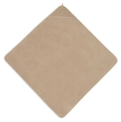 Produktbild von Kapuzenhandtuch Frottee 100x100cm - Biscuit